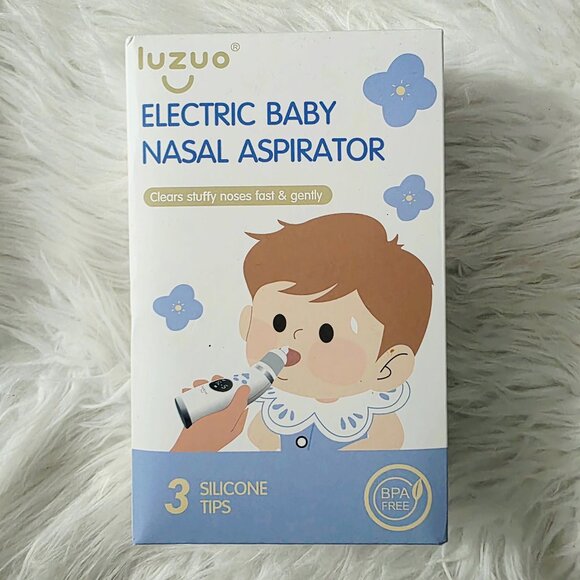 NIB Luzuo Electric Baby Nasal Aspirator, BPA Free - Picture 1 of 6